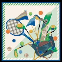 Carré De Soie 90 Caddie Longchamp