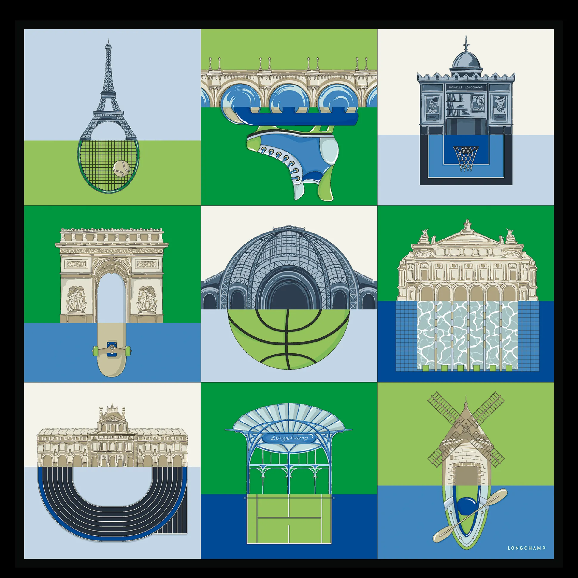 Carré De Soie 90 Energic City