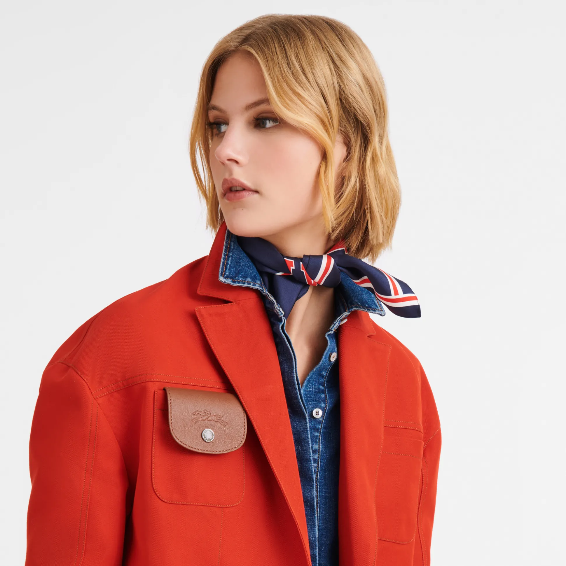 Carré De Soie 50 Team Longchamp