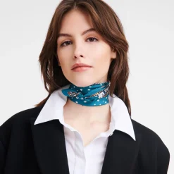 Carré De Soie 50 Tour Eiffel Noël Longchamp