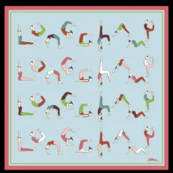 Carré De Soie 50 Yoga