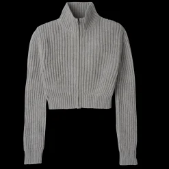 Gilet Court Col Zippé