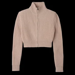 Gilet Court Col Zippé