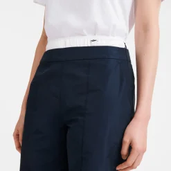Pantalon Droit Avec Empiècement