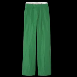 Pantalon Droit Avec Empiècement