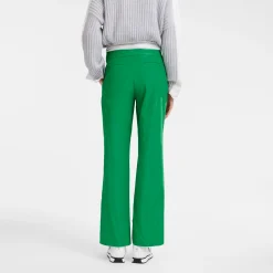 Pantalon Droit Avec Empiècement