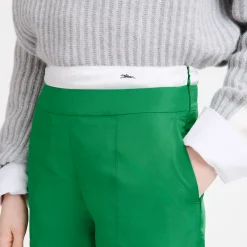 Pantalon Droit Avec Empiècement