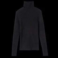 Pull Ajusté Col Cheminée