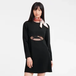 Robe Avec Empiècement Signature